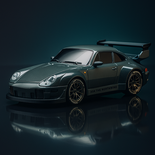 1:24 scale 4WD RC Drift Car Lights Barricade Gift Toy