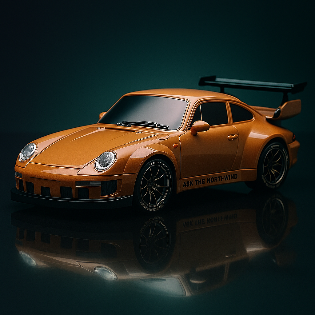 1:24 scale 4WD RC Drift Car Lights Barricade Gift Toy