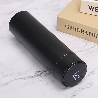 1PC Smart LED Temperature Display Sports Water Bottle TouchSensitive 304 Stainless Steel Insulation Cup Portable Thermal Flask for Car Use Ideal for Valentines Day Easter Womens Day Mothers Day Independence Day  Battery Operated 36V